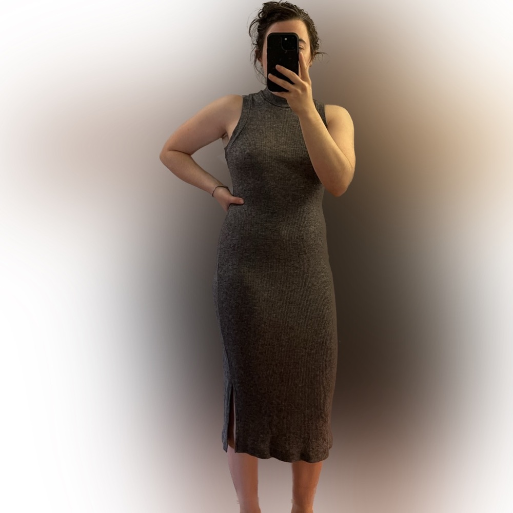 Madewell Ribbed Bodycon dress - xxs